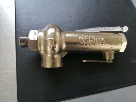 АДЛ ПРЕГРАН КПП 095С-05-16-3Н-010х015-3,0 Рн=3,0 бар предохр клапан на ВОДУ р/р DN10х15 PN16 tmaх=200°С